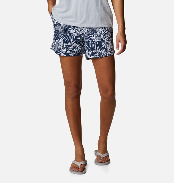 Columbia Womens Shorts Sale UK - PFG Super Backcast Pants Navy UK-346834